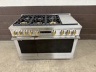 Ge Monogram 48  - Zgp486ndtss - All Gas Range 6 Burners    Griddle Professional
