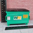 Dumpster With Stickers 1 24 Scale Diorama Garage Dollhouse Accessory