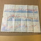 Original Vintage Map -- This Is Connecticut Turnpike - Undated But Older