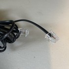6 5ft Telephone Line Cord Cable Wire For Wire Rj11 Modem Fax Phone To Wall Black