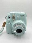 Fujifilm Instax Mini 9 Instant Camera   Ice Blue   Tested And Working       