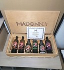  6  Madonna Etched Wine Bottle Set  confessions    Coa  Limited Edition  76 1000