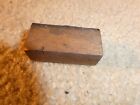 Vintage Wood Metal Letterpress Print Block Stamp Star Wings Liberty