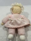 Vintage Eden Wind Up Musical Pink Stuffed Plush Baby Doll  Works 