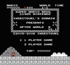 Super Mario Bros  After World 8 Nintendo Entertainment System Nes Game Cartridge