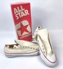 Converse All Star Oxford Made In U s a Sz  10 White Canvas 1-9165 Vintage Bnib