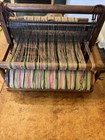 Antique Tabletop Loom 1900 s 15 5  X 14 75  X 12 5  Untested Wooden Table Top