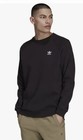 Adidas Originals Men s Black Trefoil Essential Crew Sweatshirt Size Medium - New
