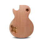 Flame Maple Guitar Body With Binding Replacement For Lp Style Bolt On Hh Pickups