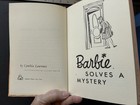 Vintage 1963 Book  Barbie Solves A Mystery  Mattel Barbie Doll