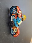Thunder Bird  77 Racing Motorcycle Tin Friction Toy Japan
