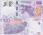 Argentina 100 Pesos Nd 2018 P 363a Unc 1 20 Bundle Lot 5 Pcs