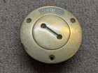 Perko 0528w08plb Vintage Marine Non-vented Solid Bronze 1-1 2  Water Deck Fill