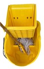 Rubbermaid Wavebrake 35 Qt  Plastic Mop Bucket With Wringer