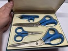 Vintage Set  4  Wiss Wissper-lite Scissors Pre-owned 