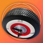 Old School Retro Tire Clock 3d Printed 