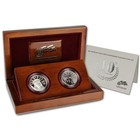 2007 W American Platinum Eagle Two Coin Proof Set In Ogp
