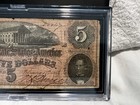  1864 Confederate States Of America  5 Five Dollars - Civil War Note