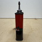 Vintage 1940s-50s Texaco Home Lubricant 4oz Metal Oil Can Lead Top