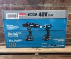 Makita Gt200d Xgt 40v Max 2-tool Combo Kit   Drill   Impact Driver 2 5ah