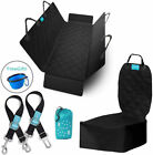 Dog Seat Cover Hammock For Back Seat Durable Waterproof Car Truck Suv  Seatbelt 