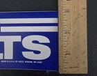 Vintage 1970 s Baltimore Colts Nfl Football Bumper Sticker Decal - 3   X 12  
