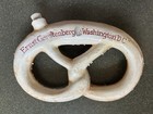 Ernst Gerstenberg Ceramic Pretzel Flask - Washington Dc - Vintage Figural Nip