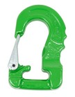  2 Pack  Round Sling Hook  Green  2 Ton Wll