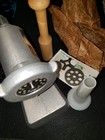 Vintage Kitchenaid Hobart Meat Grinder   Sausage Stuffer- Fg Metal Rare  Nos Nib