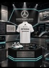Adidas Mercedes Amg Petronas F1 Officially Licensed White black Polo Shirt M