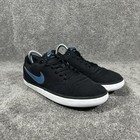 Nike Sb Check Solarsoft 843896-017 Mens Size 8 Black Athletic Skate Shoes Used