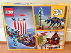 Lego Creator Viking Ship And The Midgard Serpent 31132  New Sealed - Damaged Box
