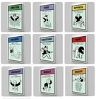 Set Of 9 Monopoly Motivation Vision Of Success Mindset Work  Poster   Canvas Ed3
