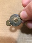 Antique Machine Trade Stimulator Brass Tokens Good For 5 Cents In Trade 50 Cents