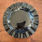 Fabulous Flamingo Casino  Las Vegas Nv Ashtray Hotel Scalloped Edge Smoked Glass