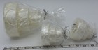 Crate   Barrel 3 Tier Wedding Cake Candle 2 Small And 1 Large
