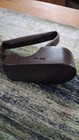 Antique 19th-century Cast Iron Flat Iron With A Solid Handle 