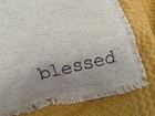 Hobby Lobby Fall Autumn Thanksgiving Blessed Placemat 14x19 Inches Lot Of 2