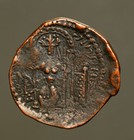 Ks12-54  Kushano-sasanian  Ardashir I  C  230-245ad    Goddess Anahita Enthroned