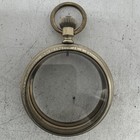 Antique 16 Size Illinois Salesman Pocket Watch Case For Pendant Wind Silverusa