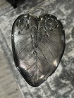 Antique Reed   Barton 1400 Art Nouveau Deco Lily Pad Leaf 20  Charger Tray