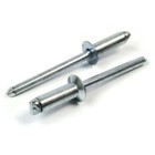 Pop Rivets All Steel  zinc Plated  1 8    4c  Countersunk Open End Blind Rivets