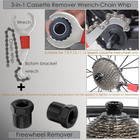 Bike Tool Kit 8 Professional Bicycle Repair Tools For Mountain Bike With 3-in-1 