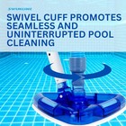 Swimline Hydrotools 50    Premium Spiral Wound Pool Vacuum Hose With Swivel Cuff