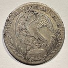 1831-do Rm Durango Mexico 8 Reales Silver Cap And Rays Scarce Date
