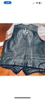 Bon Jovi Hand Signed Lost Highway Leather Vest Offical 2008 L Vintage Bnwt Coa