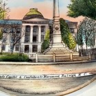 Capitol Monument Raleigh Nc North Carolina  Souvenir Porcelain China Plate