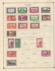 French Algeria Stamp Collection Scott Album Pages 1924-1940 Colonial Issues
