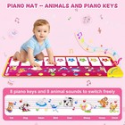 Floor Piano Mat  Toddler Toys Musical Mat  Keyboard Floor Play Mat 39 5  Electro