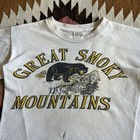 Vintage 1950s Kids Cotton Graphic Tshirt Baby Tee - Gatlinburg Tn